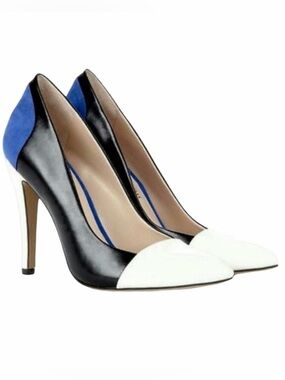 VGUC Julianne Hough Sole Society Patent & Suede 6.5M